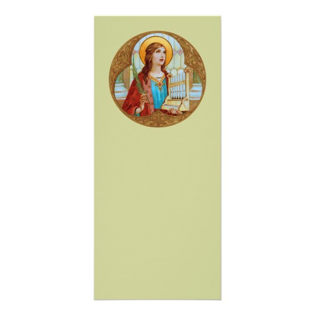 St. Cecilia of Rom (BK 003) Reklamkort (Framsidan)