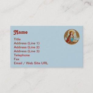 St. Cecilia of Rom (BK 003) Visitkort