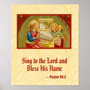 St. Cecilia of Rom (SNV 36) Poster