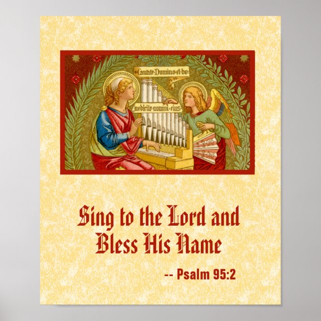 St. Cecilia of Rom (SNV 36) Poster (Framsidan)