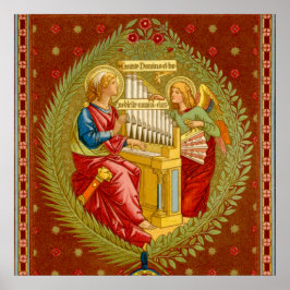 St. Cecilia of Rom (SNV 36) Poster