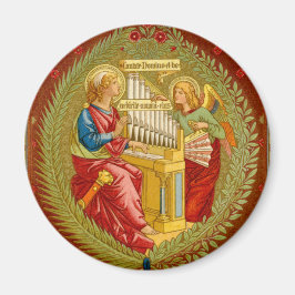 St. Cecilia of Rom (SNV 36) Round Magnet