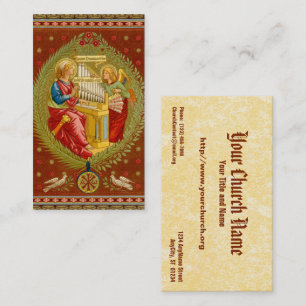 St. Cecilia of Rom (SNV 36, Stil 2) Visitkort