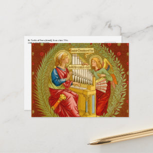 St. Cecilia of Rom (SNV 36) Vågrät Postcard Vykort
