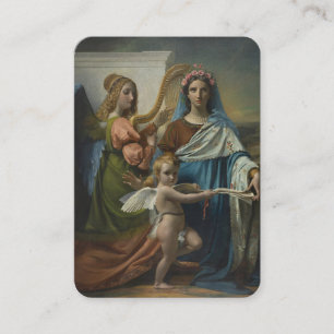 St. Cecilia Patron Musician Catholic Prayer Placeringskort