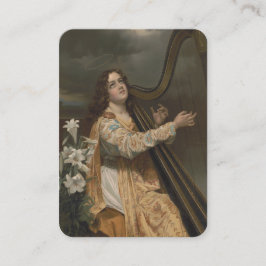 St. Cecilia Patron Musician Catholic Prayer Placeringskort