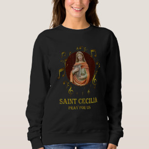 St Cecilia Patron Saint of Music Musician Catholi T Shirt