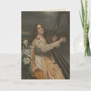 St. Cecilia Patroness of Musician Religiösa Kort