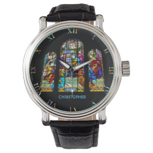 St. Cecilia Spelande organ - fastkedjad glasbild Armbandsur