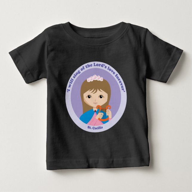 St. Cecilia Tee Shirt (Framsida)