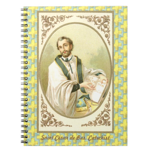 St. César de Buss (SLE 001) Anteckningsbok (Framsidan)