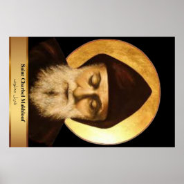 St. Charbel 36,00 x 23,99-tumskyrkans Poster
