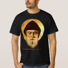 St Charbel Makhlouf شربل مخلوف Maronitiska kyrkan T Shirt
