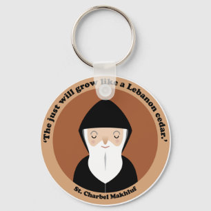 St. Charbel Makhluf Nyckelring