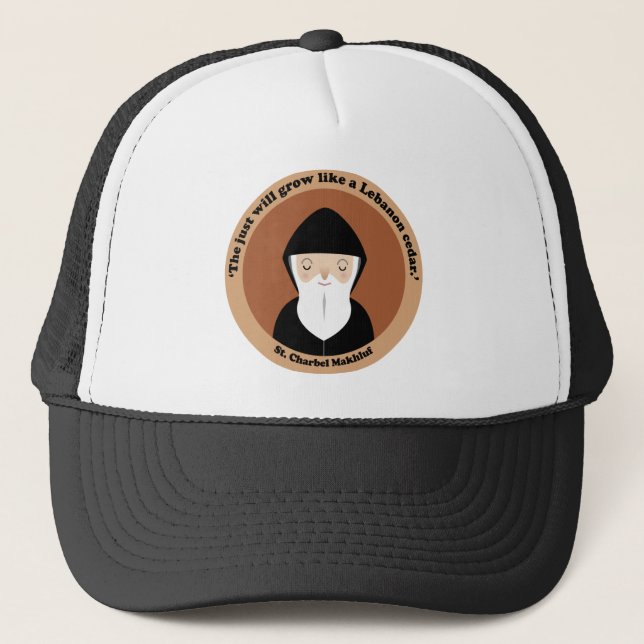 St. Charbel Makhluf Truckerkeps (Framsida)
