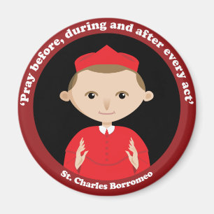 St Charles Borromeo Magnet