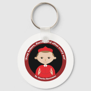 St. Charles Borromeo Nyckelring