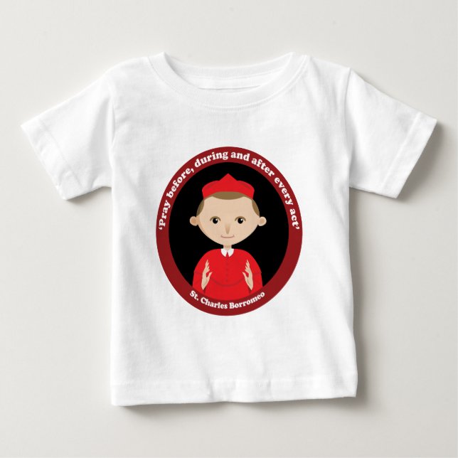 St Charles Borromeo T-shirt (Framsida)