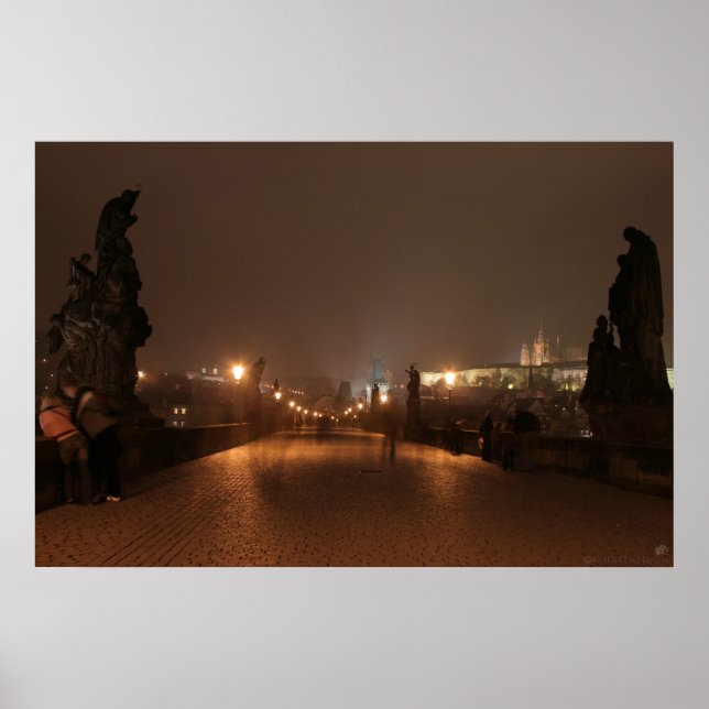 St. Charles Bridge, Prag Poster (Framsidan)