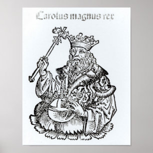 St. Charles från Liber Chronicarum Poster