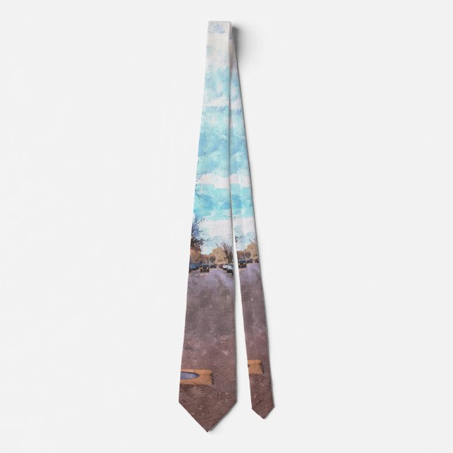 St Charles Main St Painterly Neck Tie Slips (Framsida)