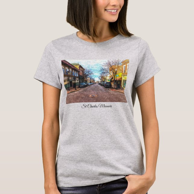 St Charles Main St Painterly T-Shirt (Framsida)