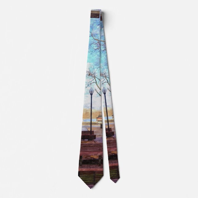 St Charles Walkway Painterly Neck Tie Slips (Framsida)