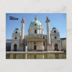 st charles wien vykort