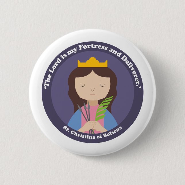 St. Christina of Bolsena Knapp (Framsida)