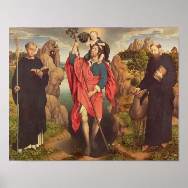 St. Christopher , 1484 Poster (Framsidan)