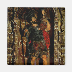 St Christopher 1597 Magnet