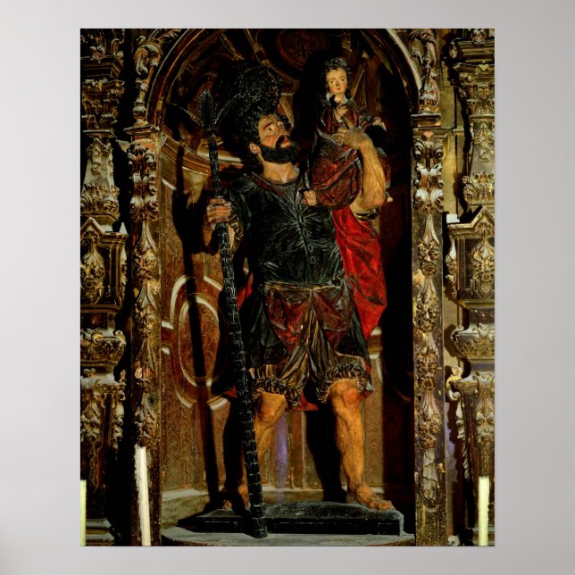 St. Christopher, 1597 Poster (Framsidan)