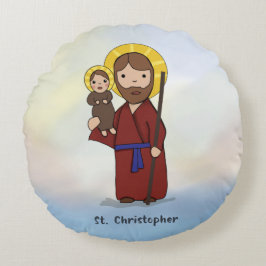 St. Christopher Feast Day Saint Rund Kudde