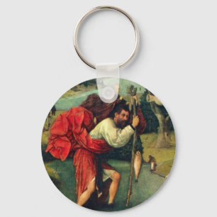 St Christopher keychain Nyckelring