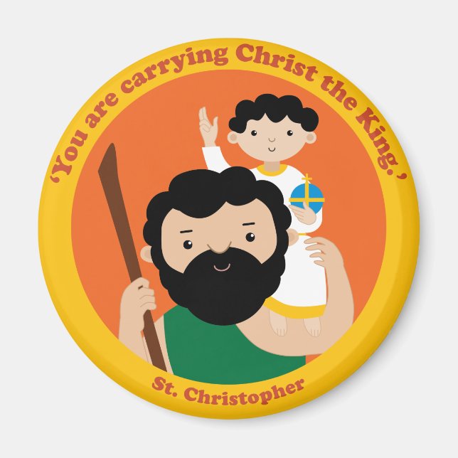 St. Christopher Magnet (Framsidan)