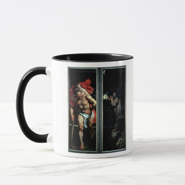 St Christopher och enslingen Mugg (Vänster)