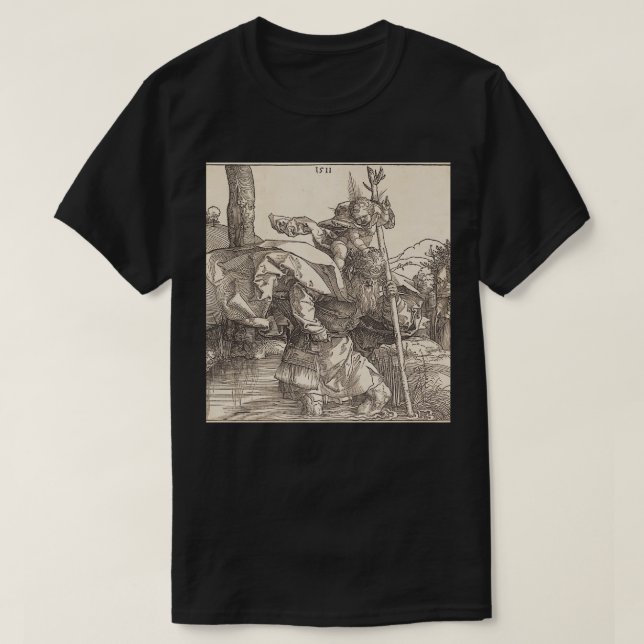 St Christopher T Shirt (Design framsida)