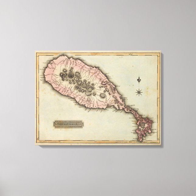 St. Christophers 2 Canvastryck (Framsida)