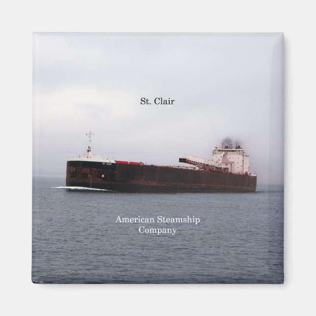 St. Clair magnet (Framsidan)