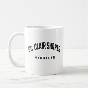 St. Clair Shores Michigan MI Kaffemugg