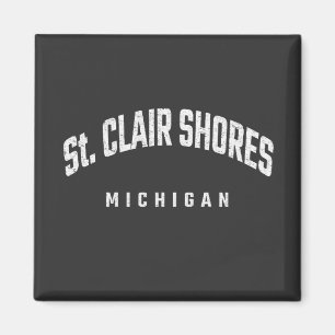 St. Clair Shores Michigan MI Magnet
