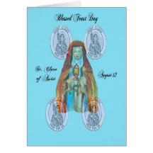 St. Clare av den Assisi festmåltiddagen