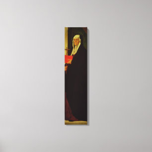 St. Clare, c.1485-90 (tempera på panel) Canvastryck