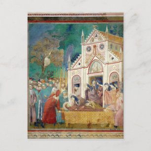 St. Clare Embraces the Body of St. Francis Vykort