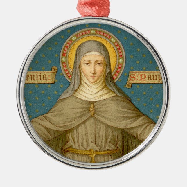 St. Clare of Assisi (SAU 27) Julgransprydnad Metall (Framsidan)