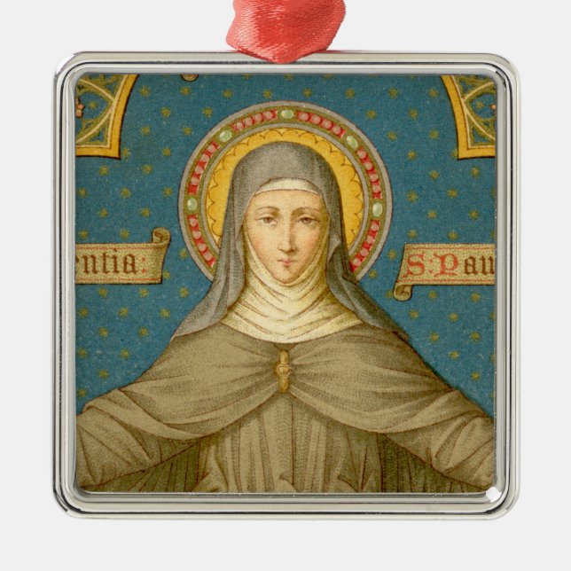 St. Clare of Assisi (SAU 27) Julgransprydnad Metall (Framsidan)