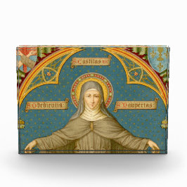 St. Clare of Assisi & Scrollss of Vows (SAU 027)