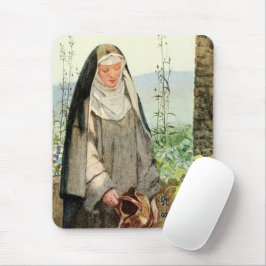 St Clare of Assisi Watering Flowers (M 065) Musmatta