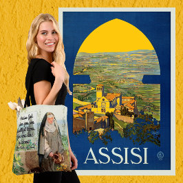 St Clare of Assisi Watering Flowers (M 065; Offert Tygkasse