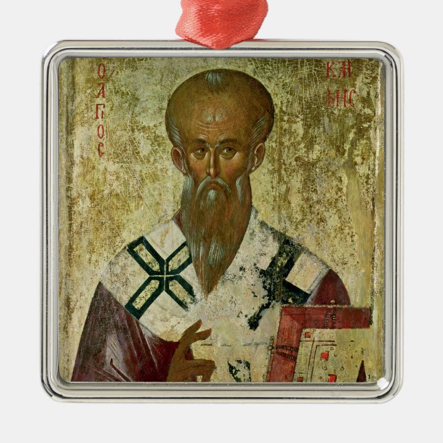 St Clement 14th-15th århundrade Julgransprydnad Metall (Framsidan)